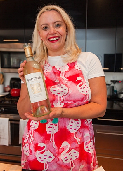 Wondertip: I love Gnarly Head wine and it's the perfect additive for a meal like Shrimp Scampi! 