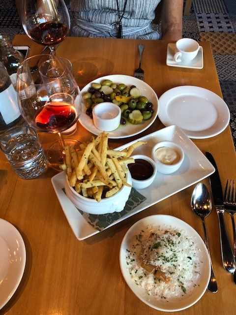 The food at Bistro Agnes!