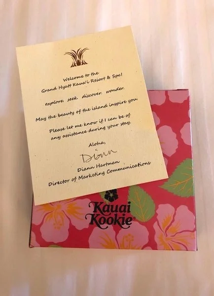 The warmest welcome from their friendly and hospitable staff! Not to mention the Kauai Kookies are delicious and a must have on the island!