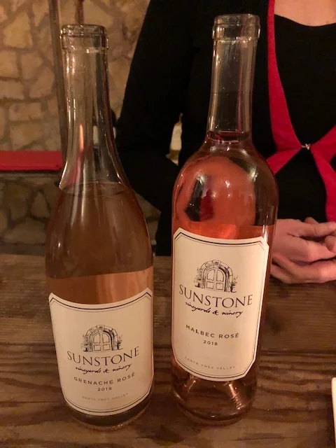 They had a delicious Malbec Rose!