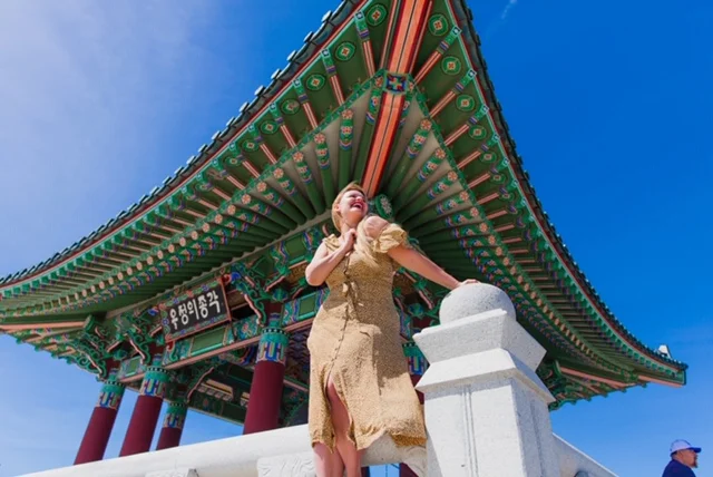 A day trip to San Pedro: The Korean Bell of Friendship!