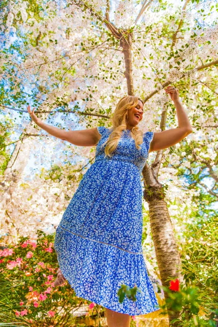 The Cherry Blossoms are blooming at Descanso Gardens!