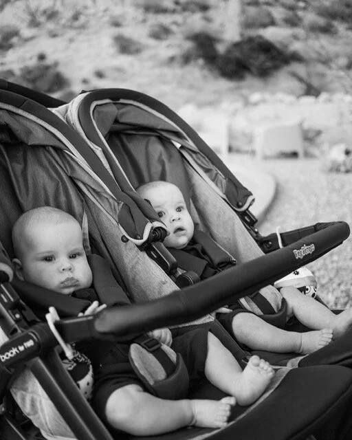 My twin boys: Gabriel and Forrest