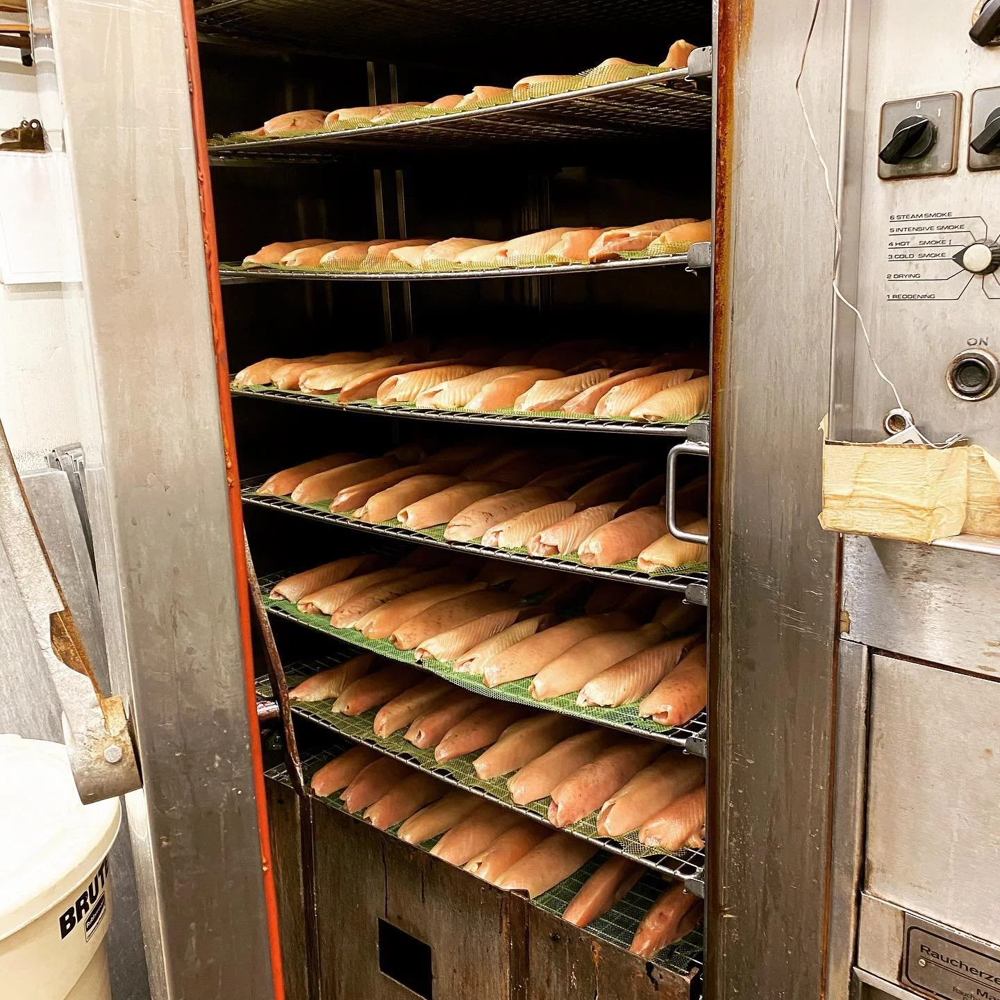 tuna racks in smoker.jpg