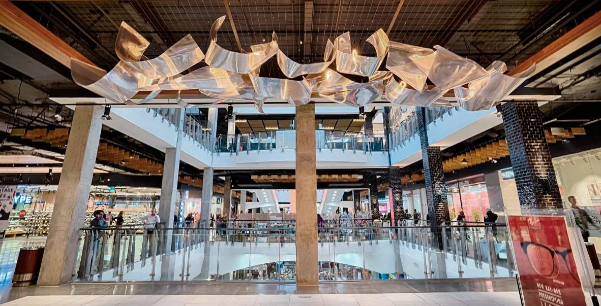 Suspended Acrylic Custom Lighting Design