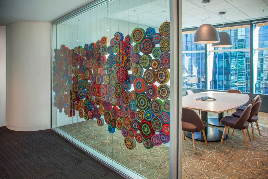 Upholstery Screen, KPMG Offices at Barangaroo