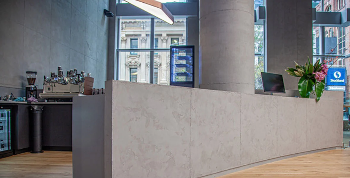  Delivering a form concrete look with painted finishes 