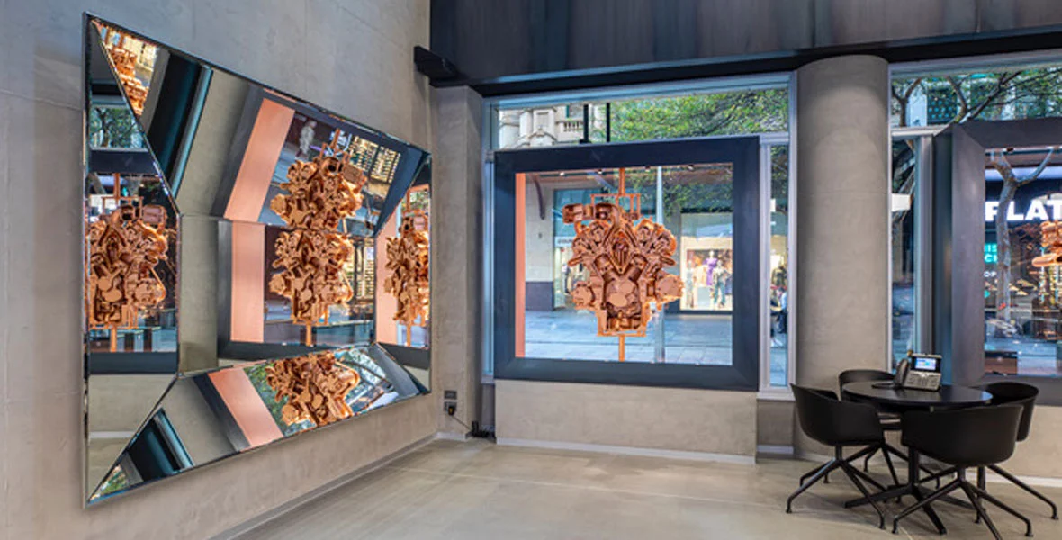 Genesis Studio custom finishes and sculptural elements