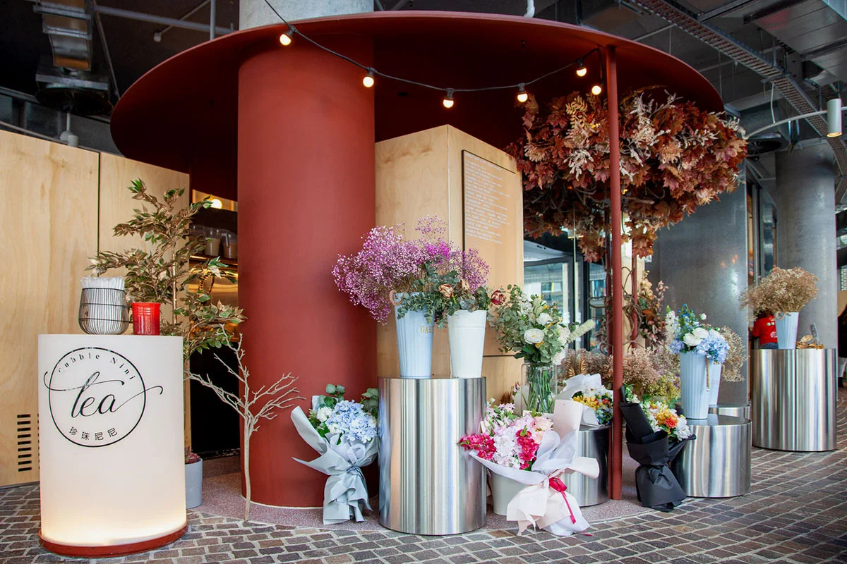 'Rusted' dome canopy, Bubble Nini, Darling Square