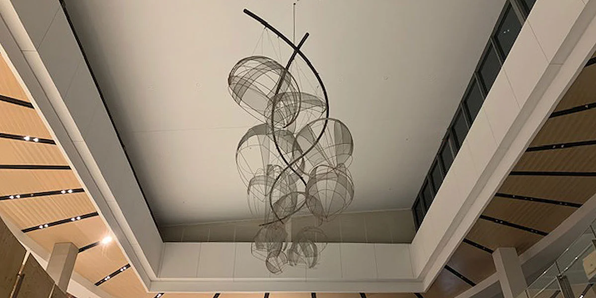 Dapto Mall sculptural artwork inspired by native flora 