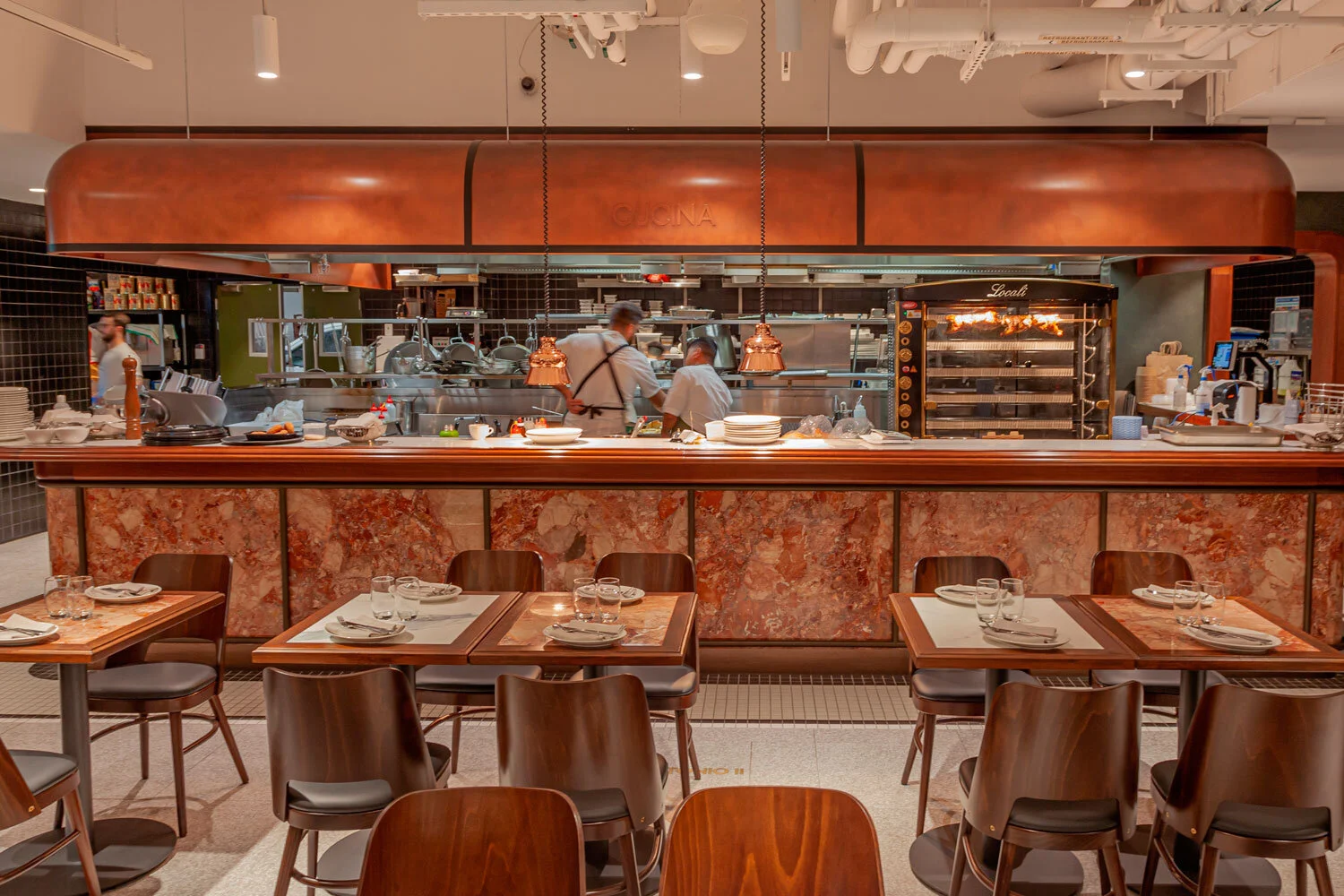 Metalwork and Murals at Locali by Romeo's 388 George St