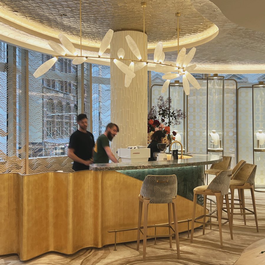 Local Artisans Provide Country Aesthetic for Cartier Store