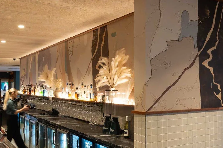 Eucalypt Mural at The Arbor Club Heathcote