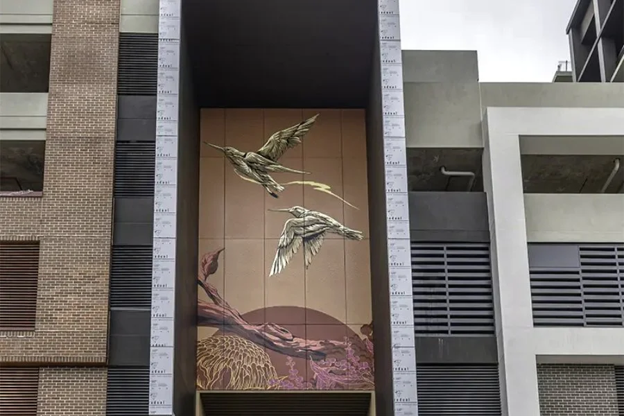 Printed Mural on VitraPanel
