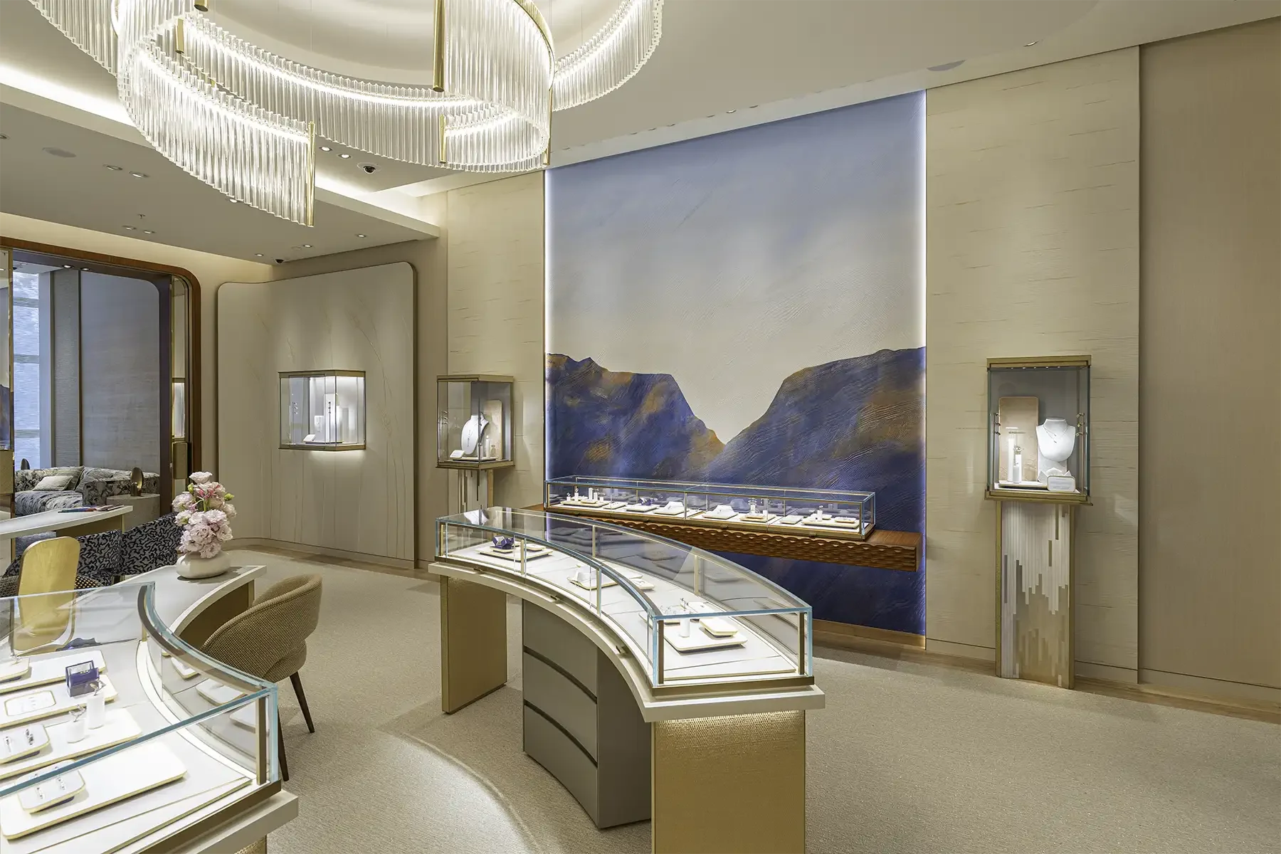 Chaumet Boutique Chatswood Artwork and Finishes
