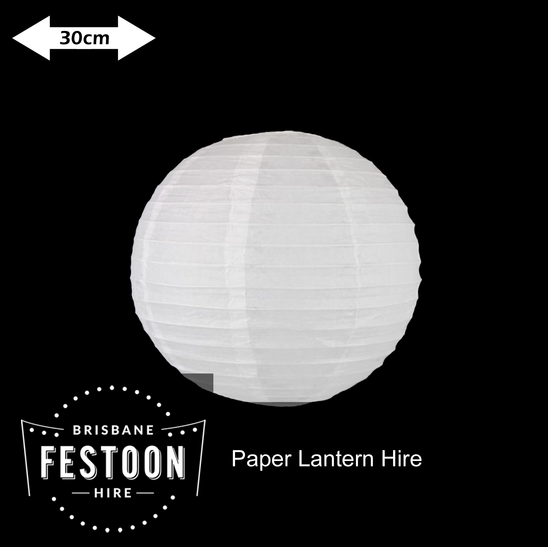 Brisbane Festoon Hire - 30cm Paper Lantern Hire 3.jpg