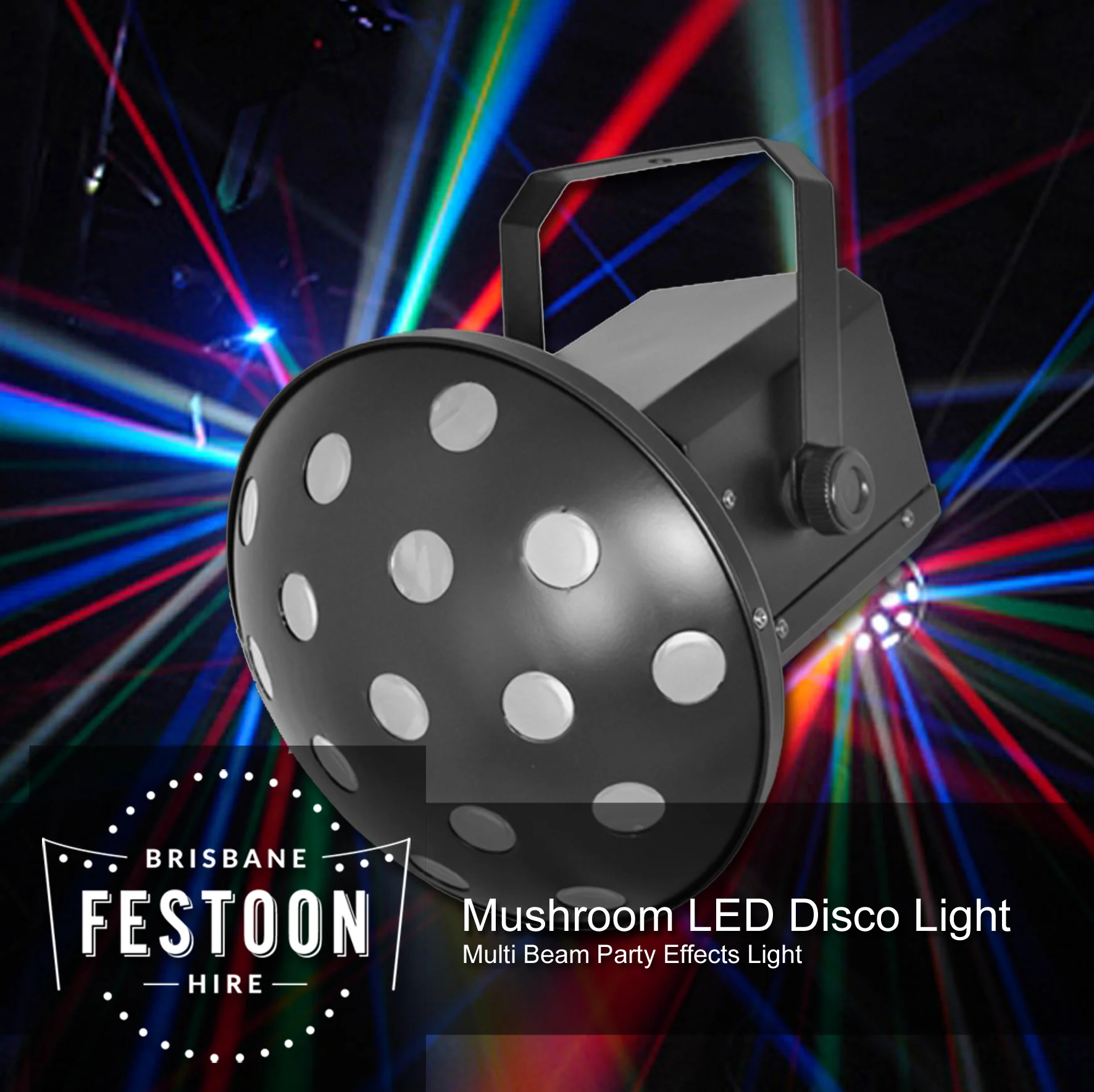Mushroom LED Disco Light Hire