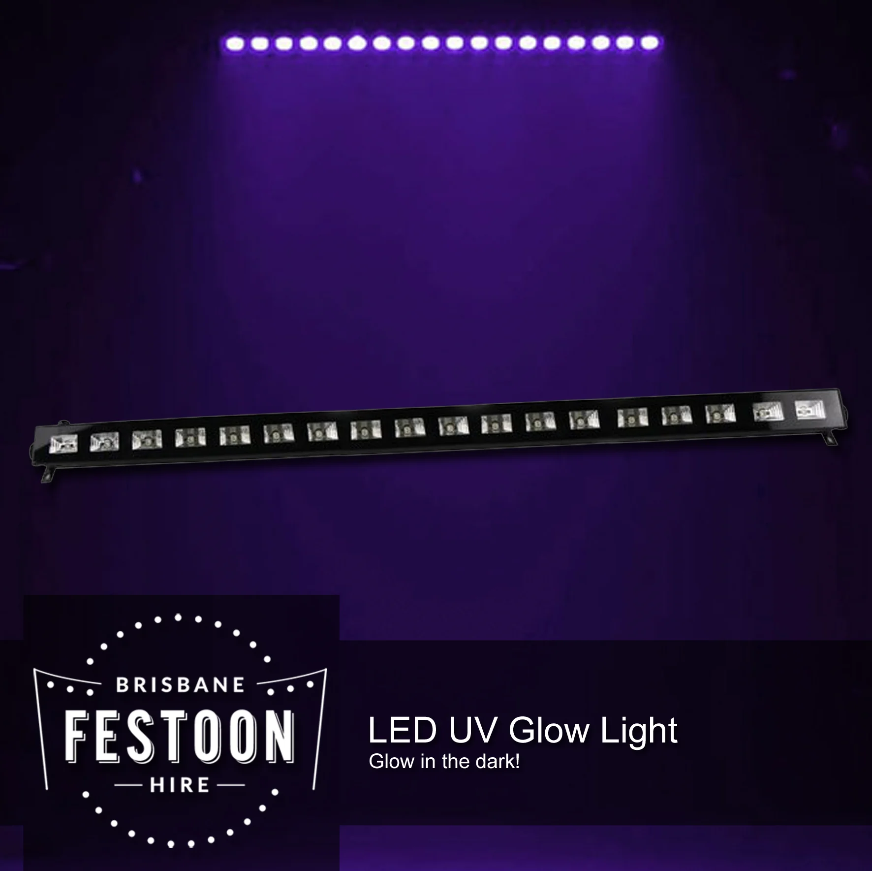 LED UV Glow Light Hire