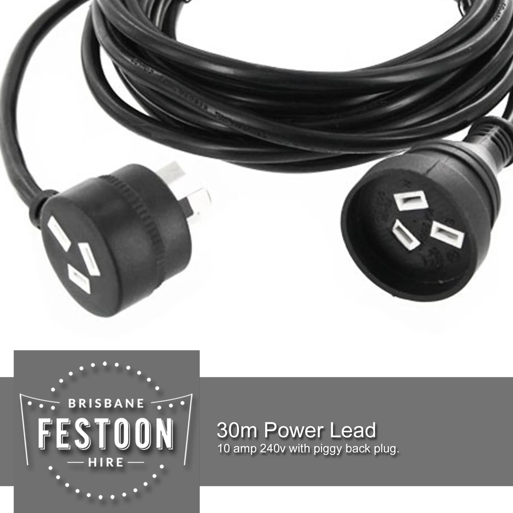 30m Power Lead Hire