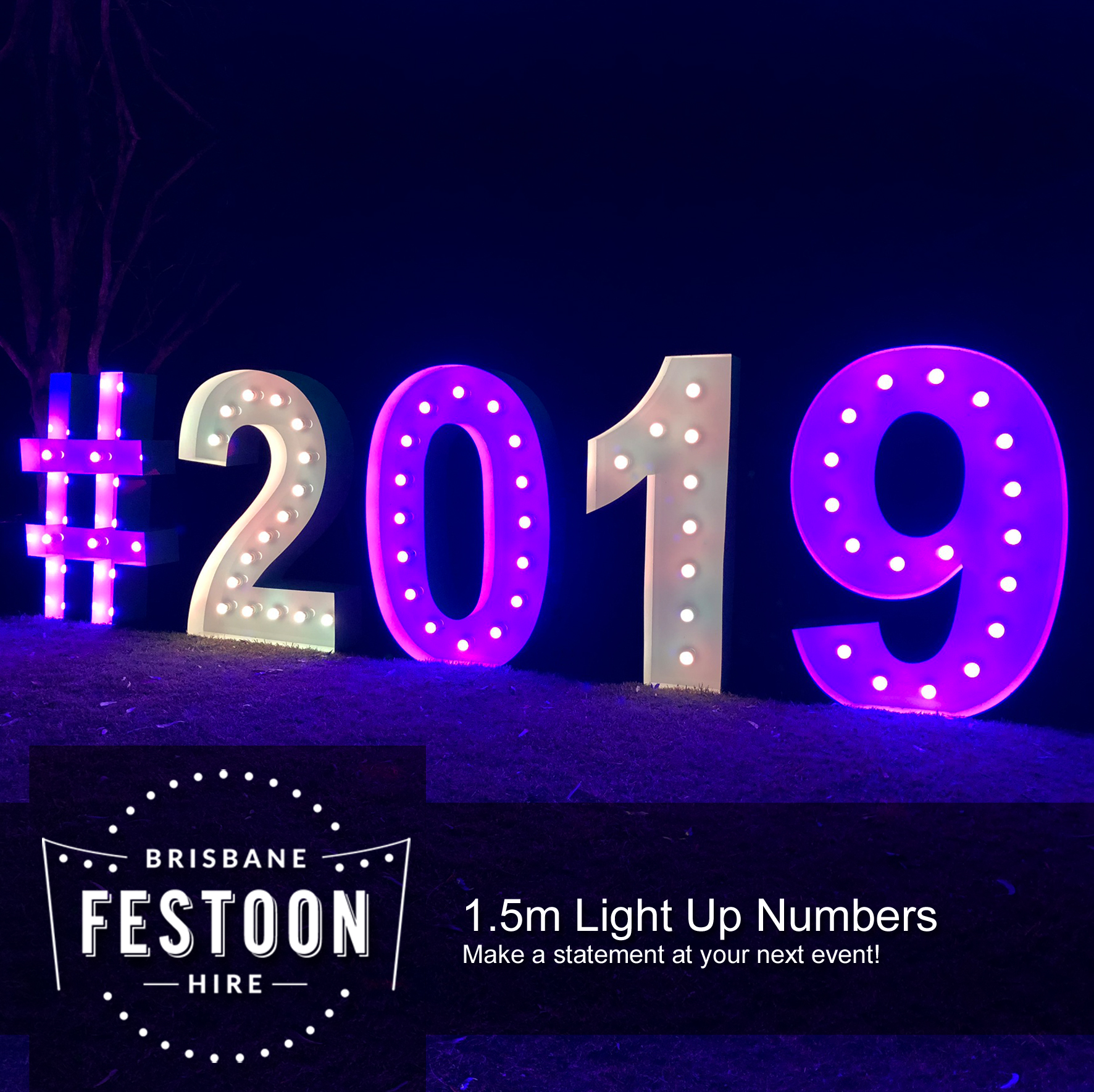 Brisbane Festoon Hire - Light Up Number Hire.jpg