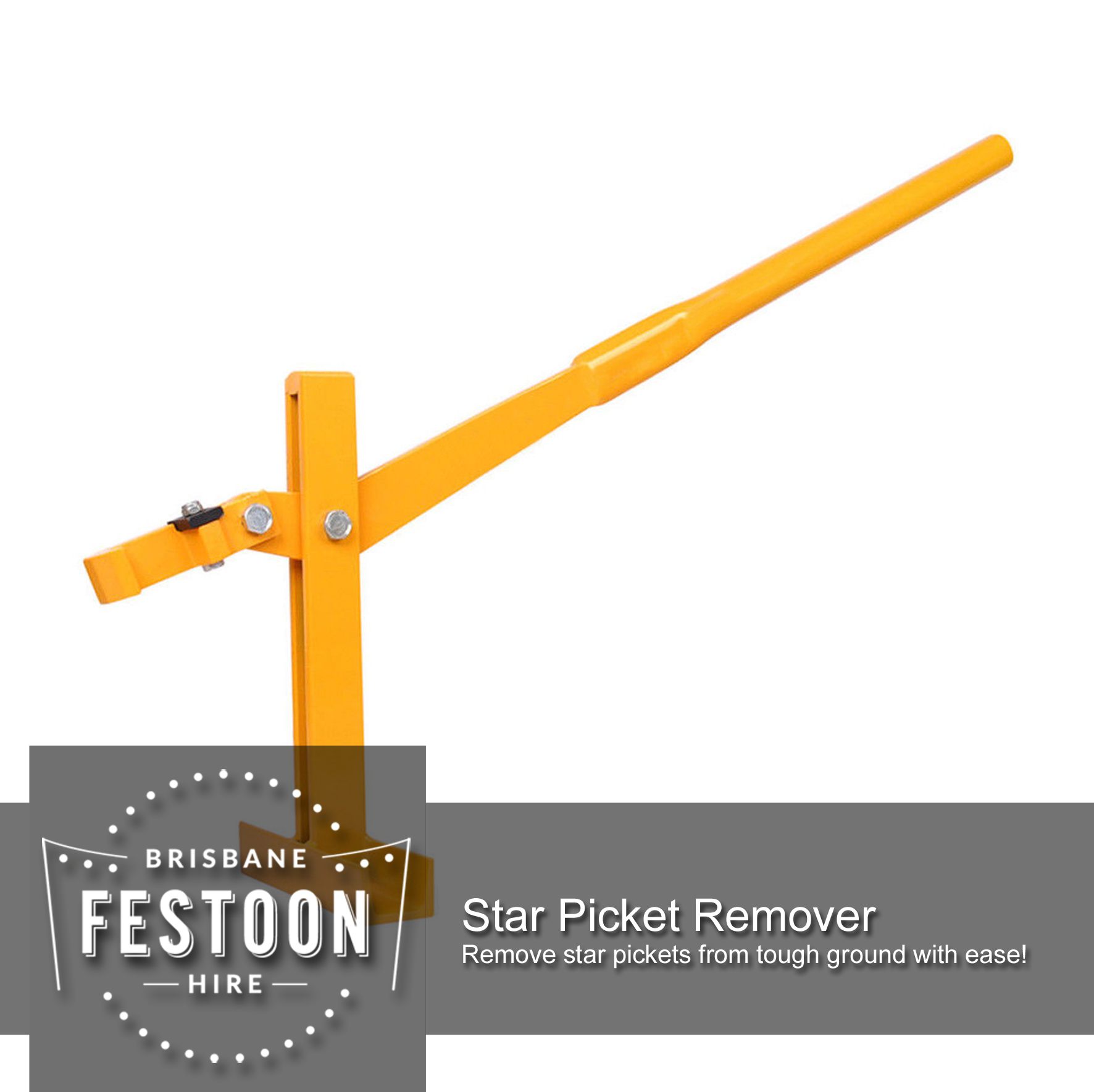 Star Picket Remover Hire