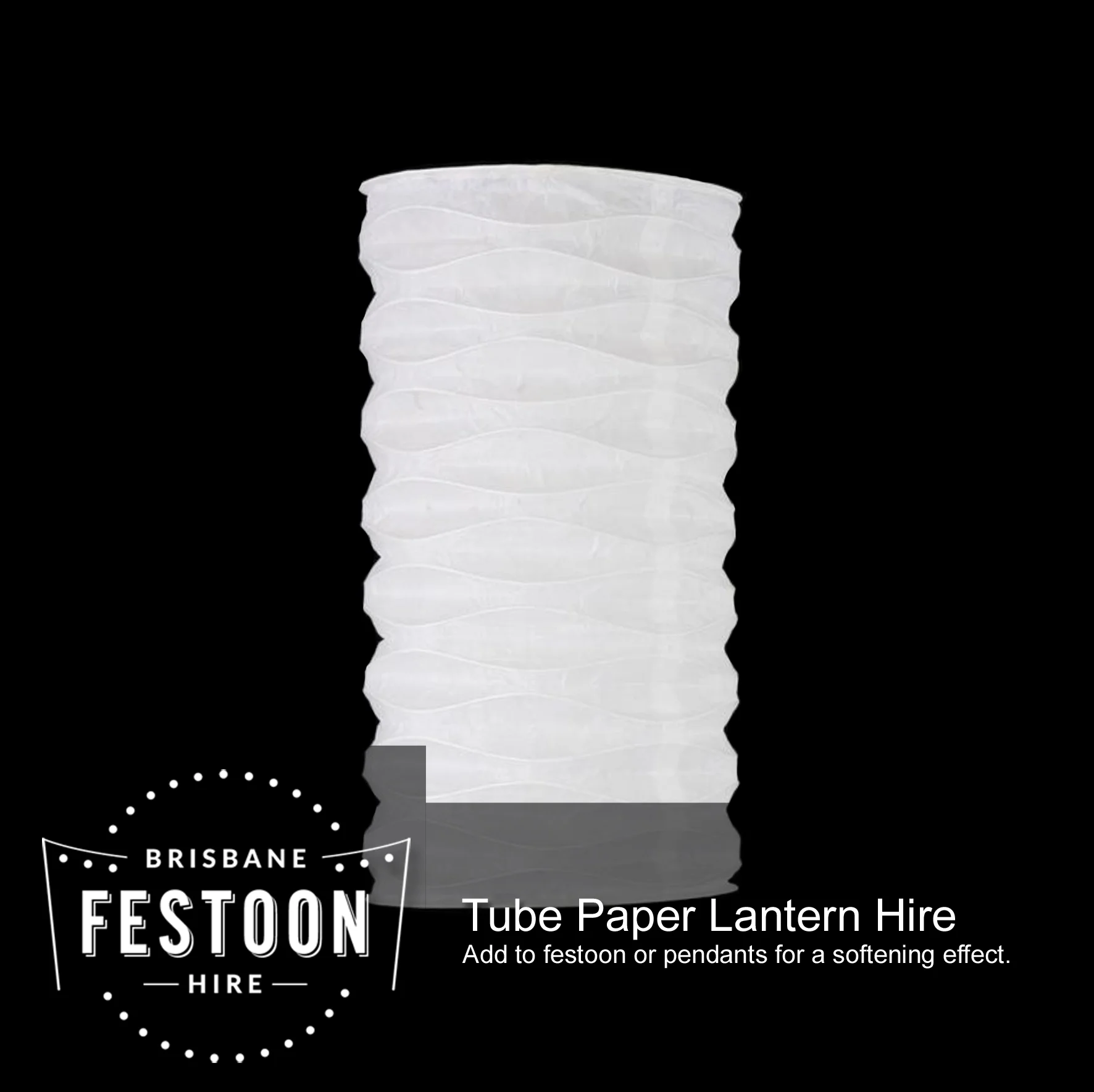 Tube Paper Lantern Hire