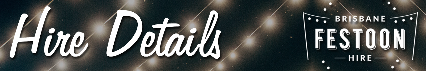 Hire Details Header