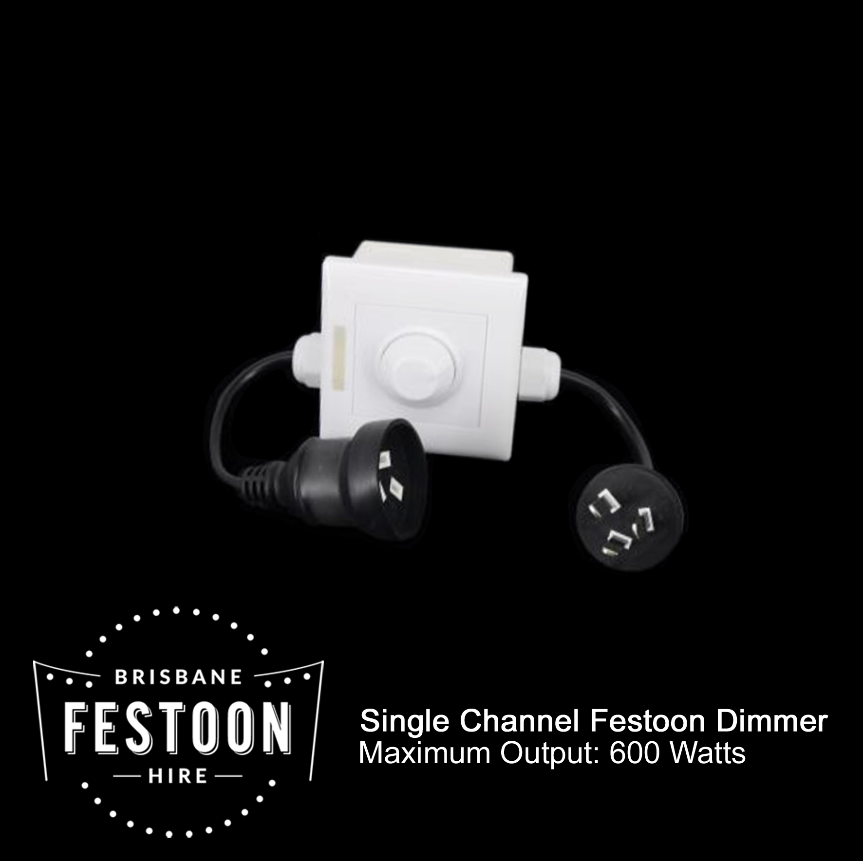 Single Channel Festoon Dimmer Hire
