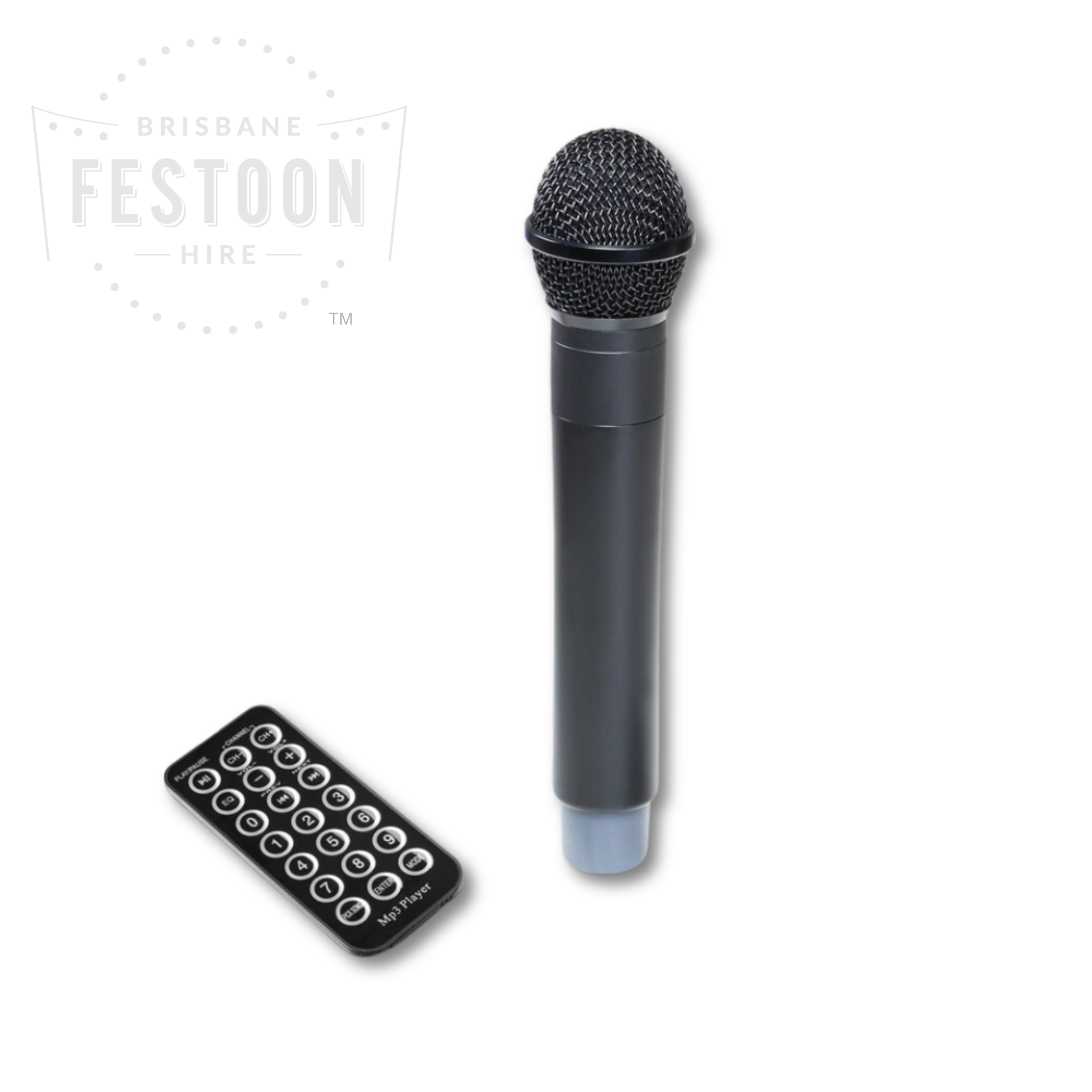 Wireless Portable Speaker System and Mic Hire with Bluetooth • Brisbane Festoon Hire • Lighting