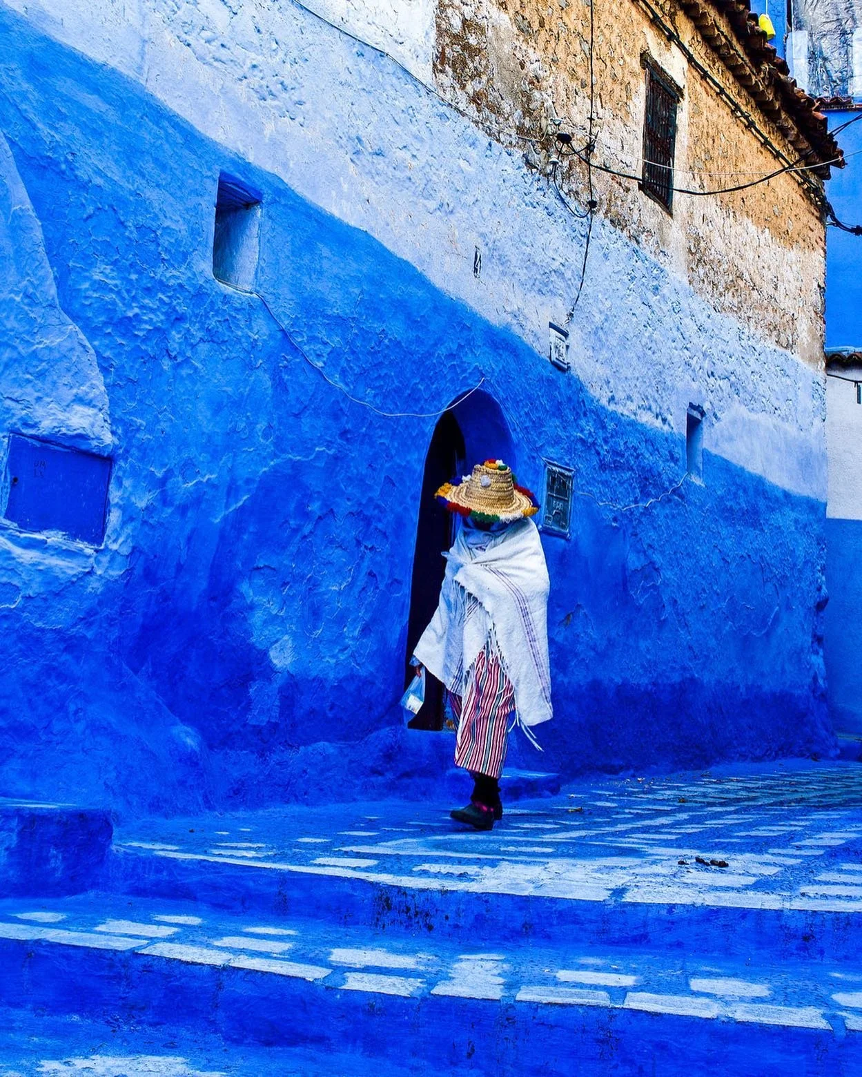 Morocco&rsquo;s blue city #chefchaouen