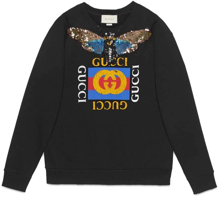 Gucci Logo Sweatshirt With Embroidery