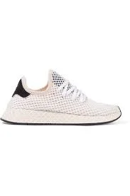 adidas Originals - Deerupt Runner Suede-trimmed Mesh Sneakers - White