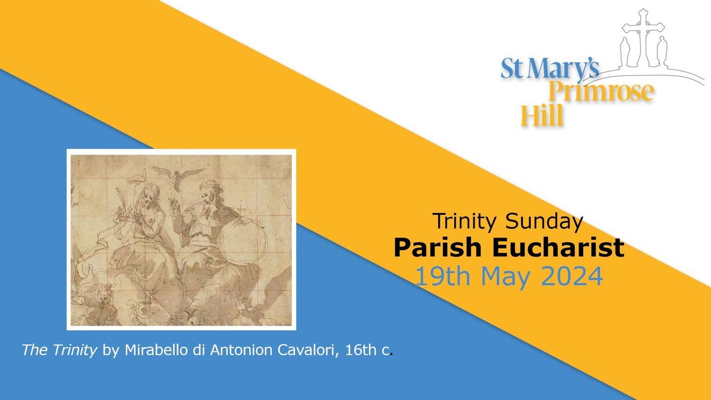 St Mary's Primrose Hill: Newsletter - Trinity Sunday
