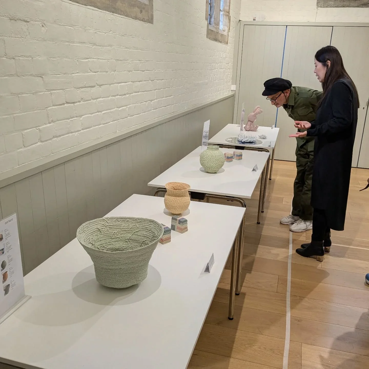 Wonderful to have @artifiant in with an exhibition of work by three contemporary Japanese ceramicists in our church centre this weekend! The exhibition is free entry and open until 3 today.
