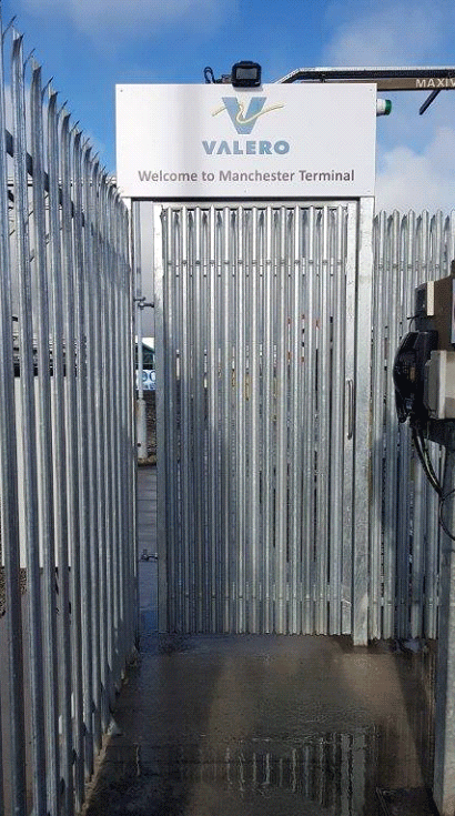 Valero Fuels Manchester Terminal.