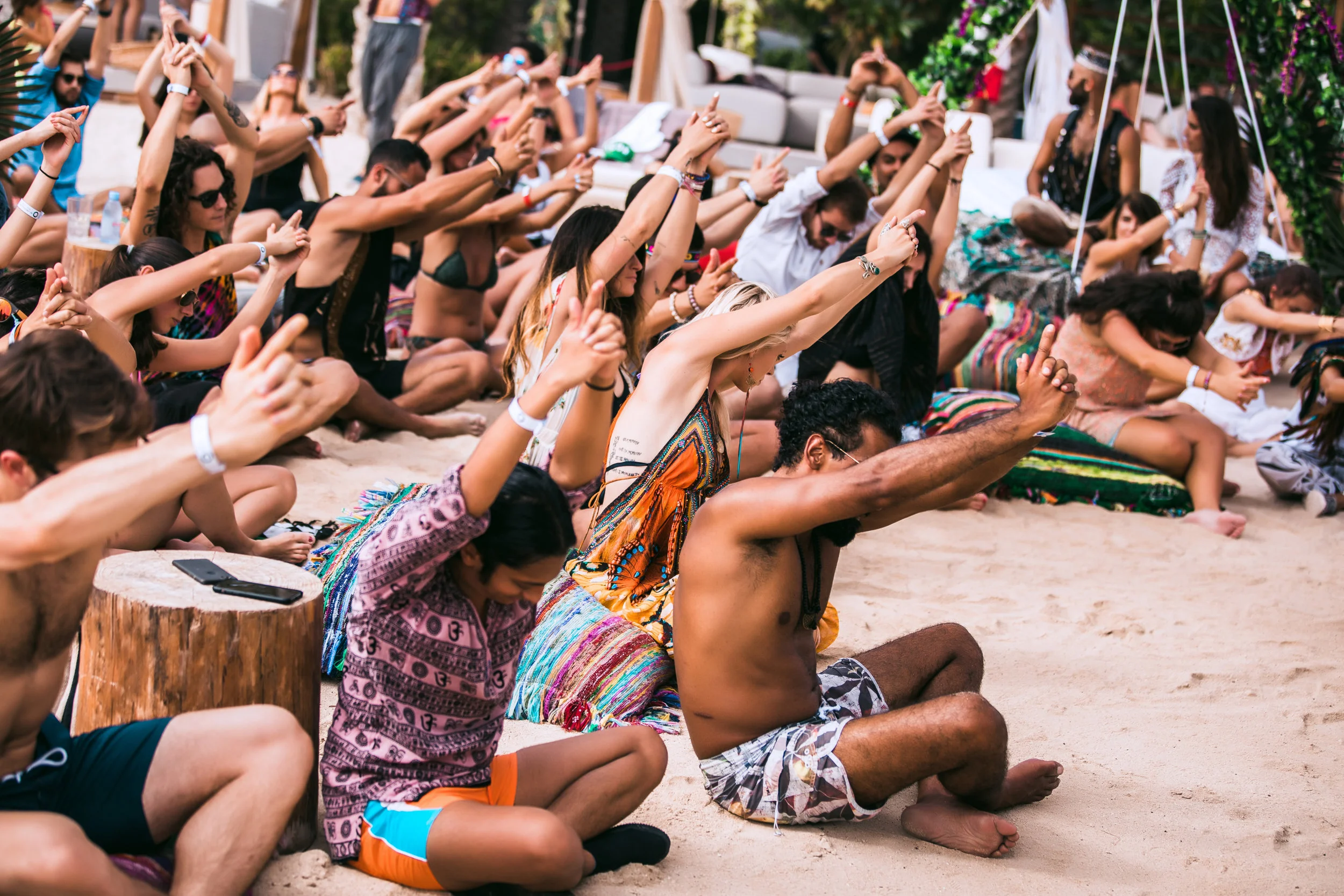 Festival stretches all day long...