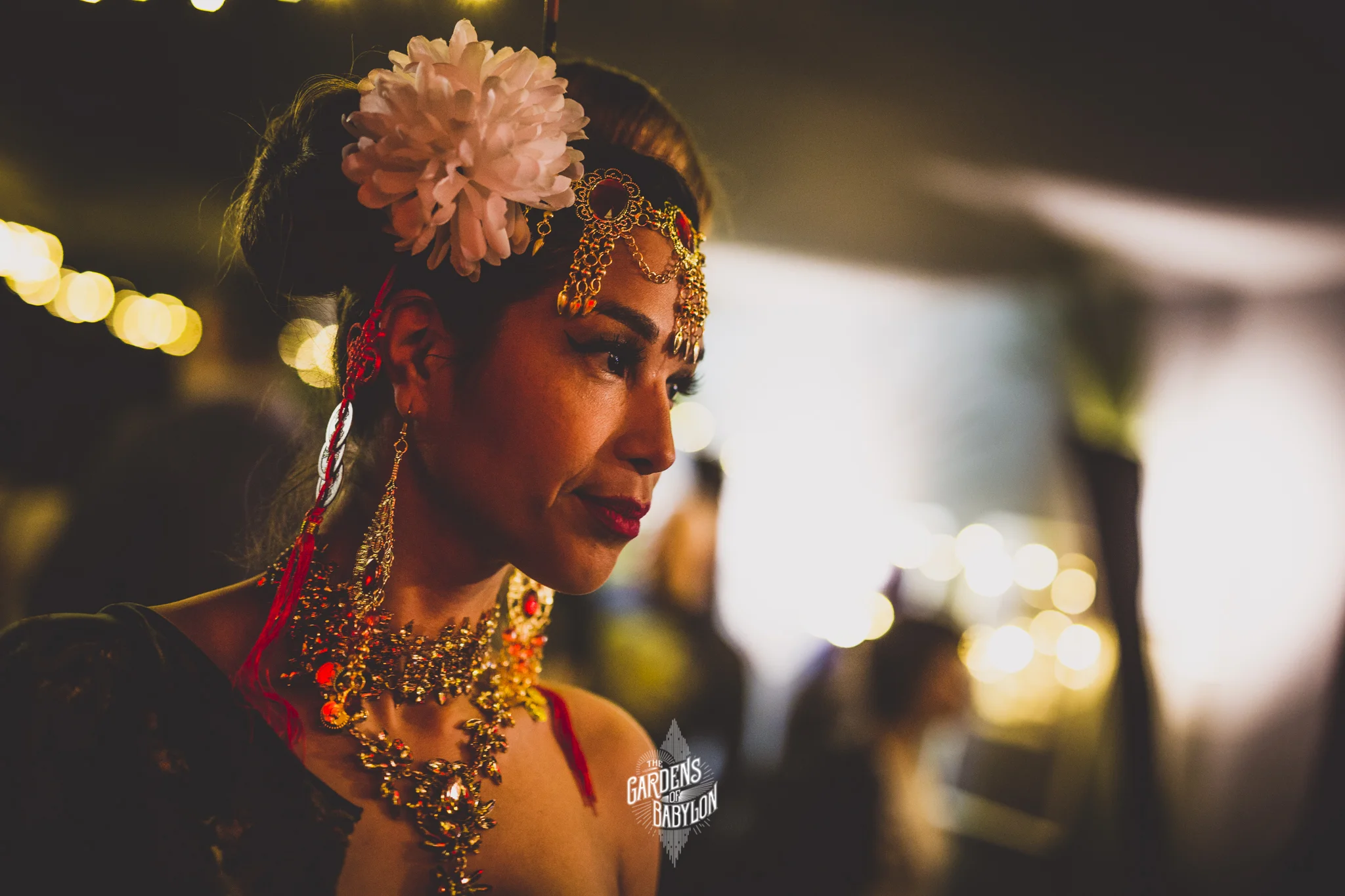 The colourful Goddesses inside our Gardens..