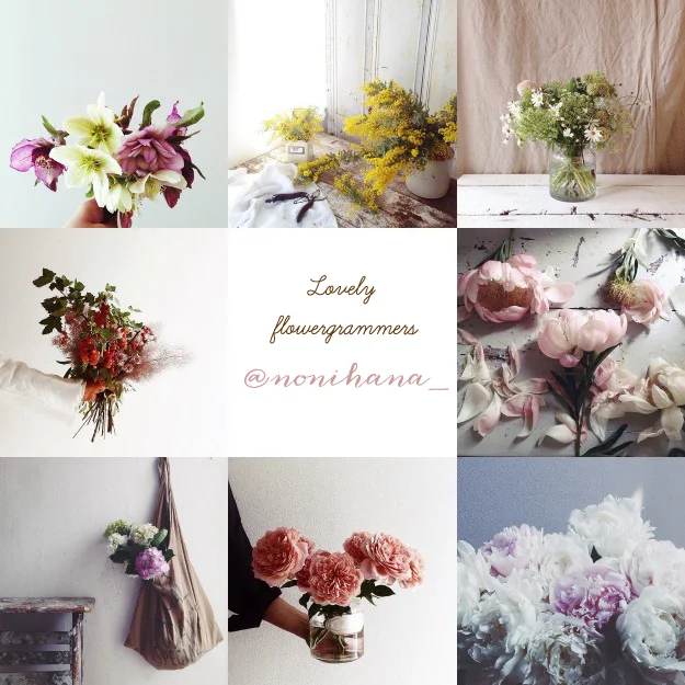 Lovely Flowergramers: @nonihana_