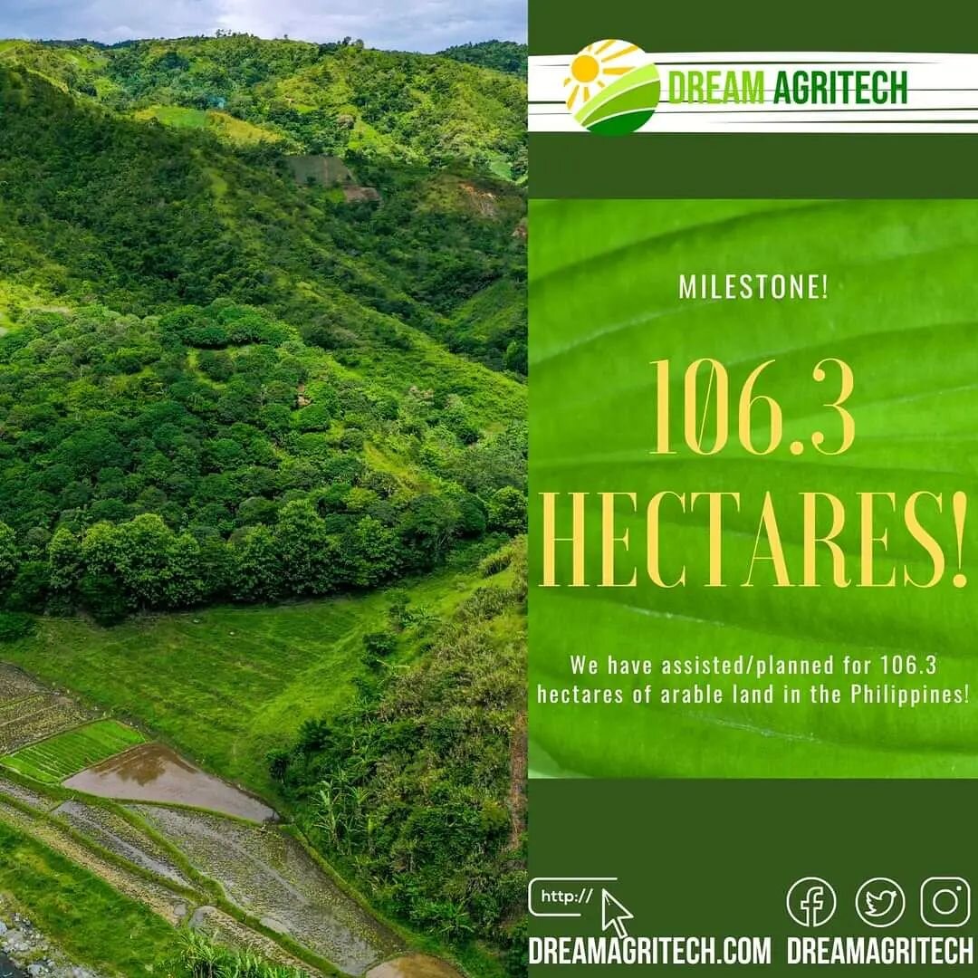 We were in the process of updating our client list and realized that we blew past another milestone!

Here's to the next hundred hectares of improved and informed agricultural production!

#agriculture #farming #philippines