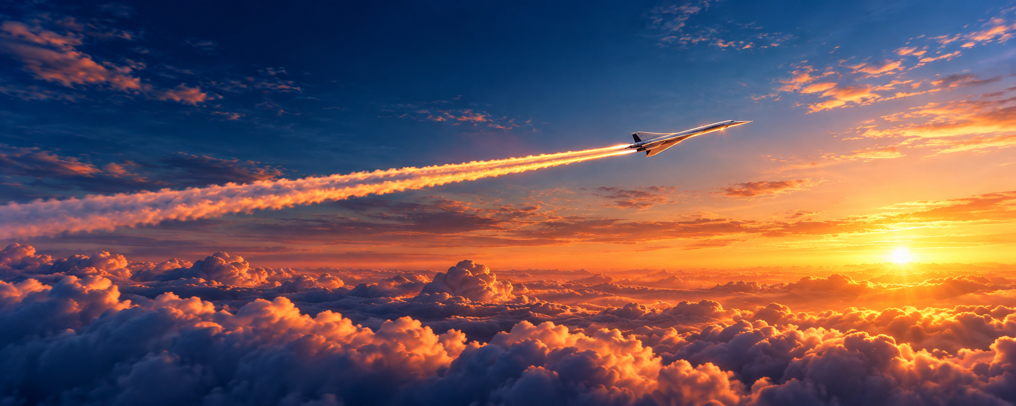 Supersonic Jet Over Golden Clouds.png
