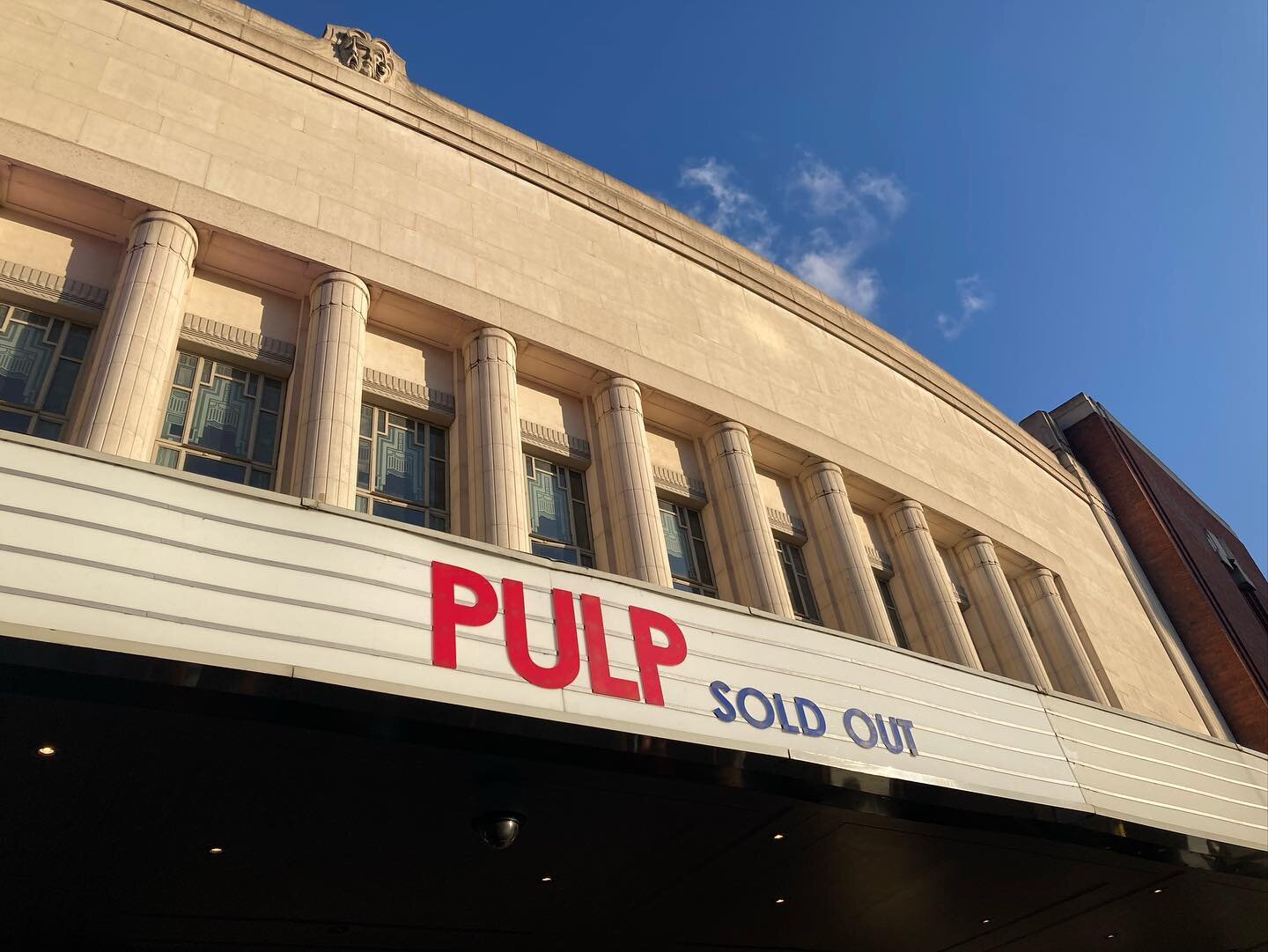 BEST GIG EVER @welovepulp with @leishwoman🕺 🎉 🤩