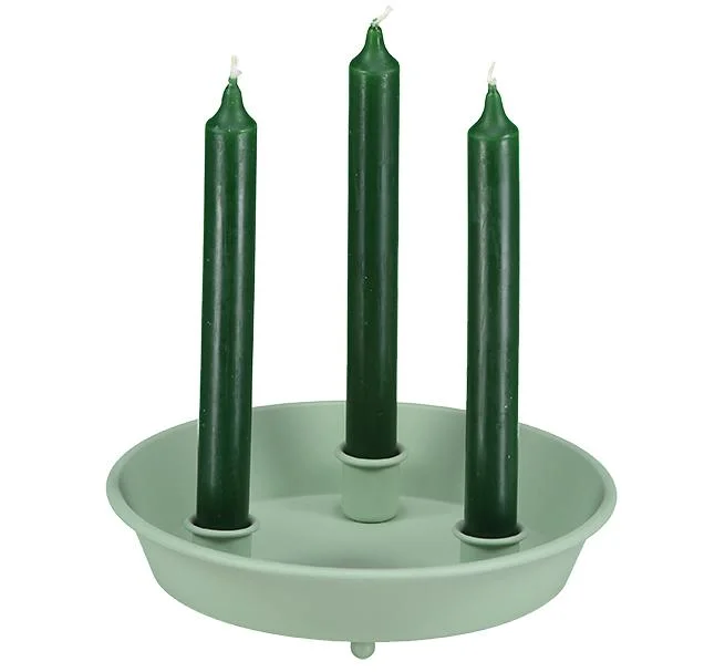 BCS123_Metal_Candle_Platter_Small_Sage_with_Malachite_Green_Dinner_Candle_655_x607_1080x.jpg
