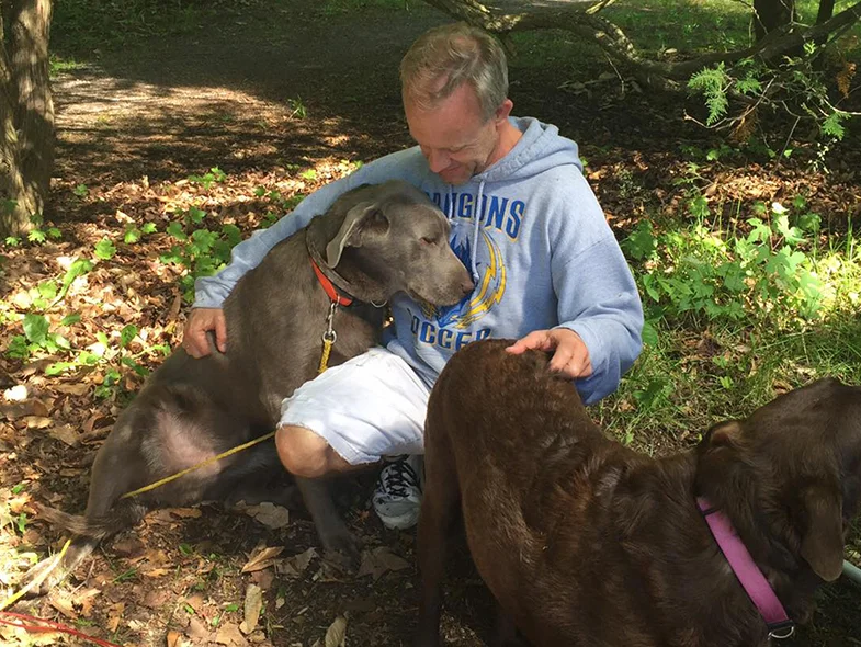 Dr. Sheppard and the Curious Case of the Velcro Weimaraner 
