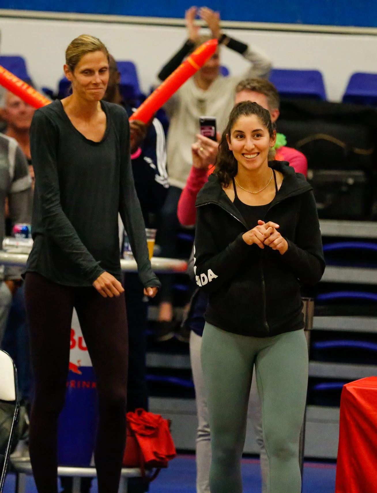 Special Guests and World Champions Sarah Pavan and Melissa Humana-Peredes