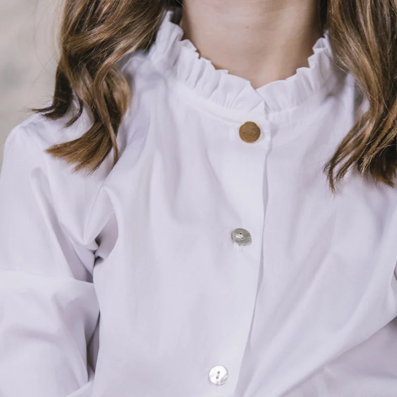 camicia bianca bambina
