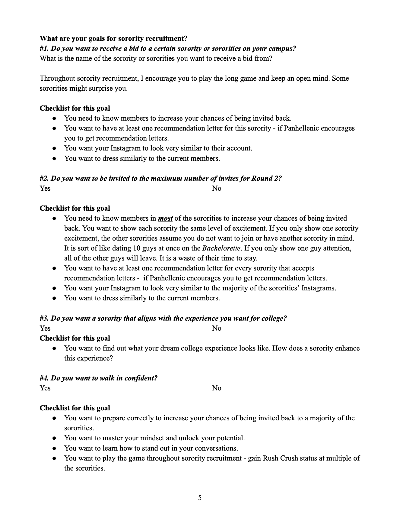 The Ultimate Guide to Sorority Recruitment Ebook