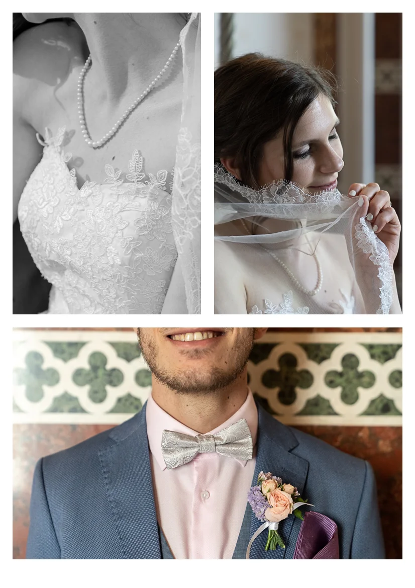 Schloss Hernstein Wedding Bride and Groom