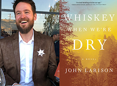 Whiskey sipping with author John Larison and {pages} at 900 Club