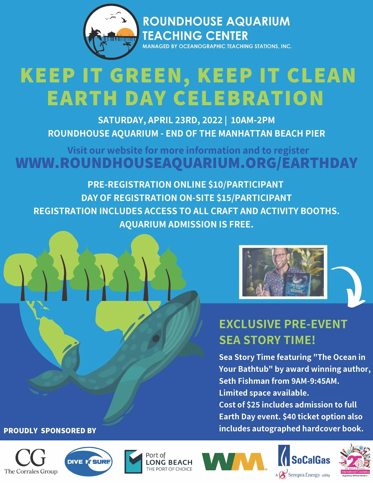 Roundhouse Aquarium Earth Day Celebration
