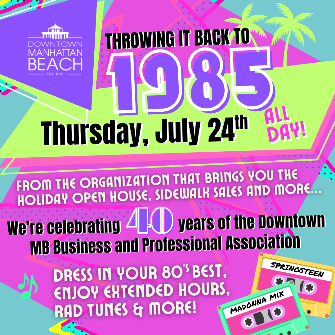 🎉 Celebrating 40 years of the Downtown MB Business and Professional Association